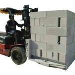 Hydraulische Gabelstapler-Betonsteine / Block-anhebende Klammer